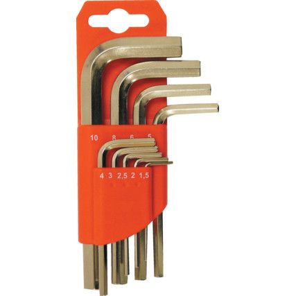 Others *1.5-10mm HEXAGON WRENCH SET(9-PCE)