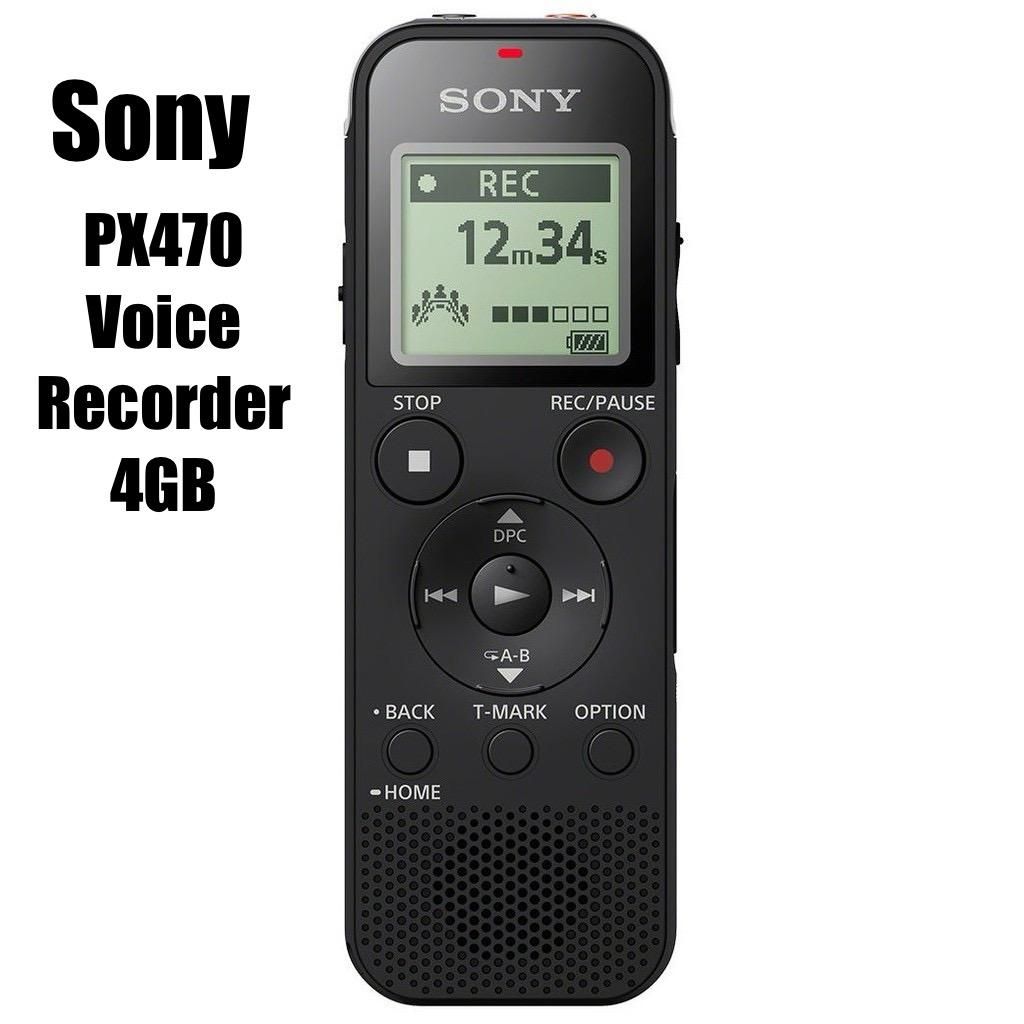 SONY PX-470 VOICE RECORDER / SONY / VOICE RECORDER / PX-470 / 4GB