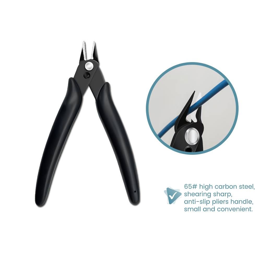 QUALITY LIGHTWEIGHT HIGH HARDNESS SHARP EDGE ELECTRONIC DIAGONAL PLIERS