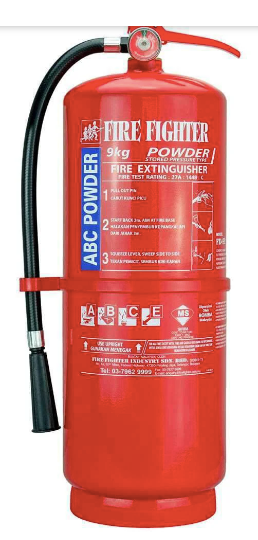 ABC Dry Powder Fire Extinguisher (BOMBA LICENSE INCLUDED)