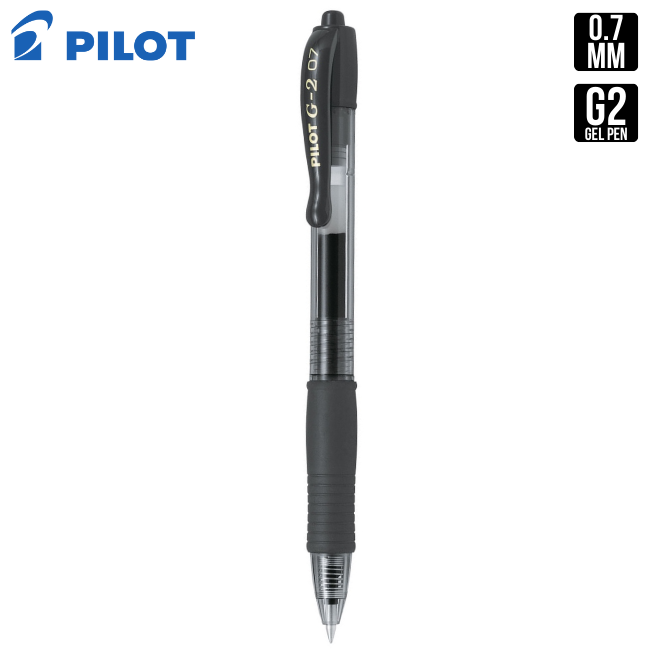 QP [ Pilot Pen G2 Gel Ink 0.7mm (BL-G2-7-B.NDB) Black ]