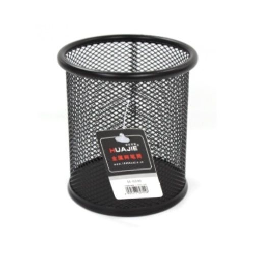 QP Wire Mesh Pen Stand Round JS-802-01 H-0100 (LY-9109)/PH511