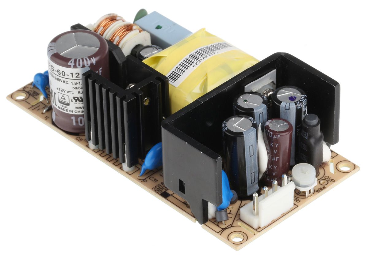 MEANWELL 12V 5A Power Supply for EMLOCK
