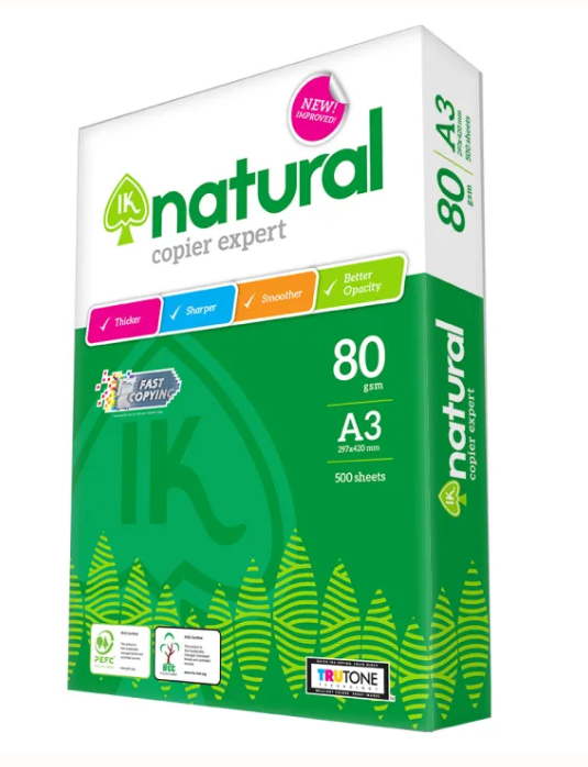 A3 80g IK Natural 500's