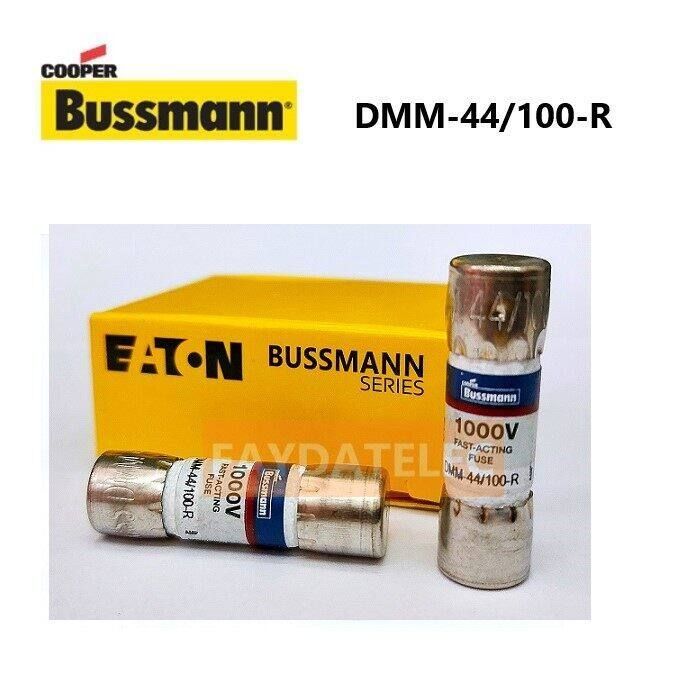 Eaton Cartridge Fuse, Nickel-Plated Endcaps, 10kA Breaking Capacity - DMM-B-44-100-R