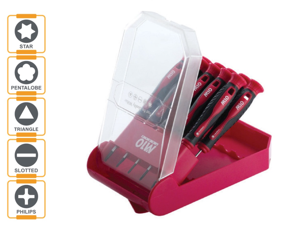 M10 PRECISION SCREWDRIVER SET - 10PCS (PMP100)