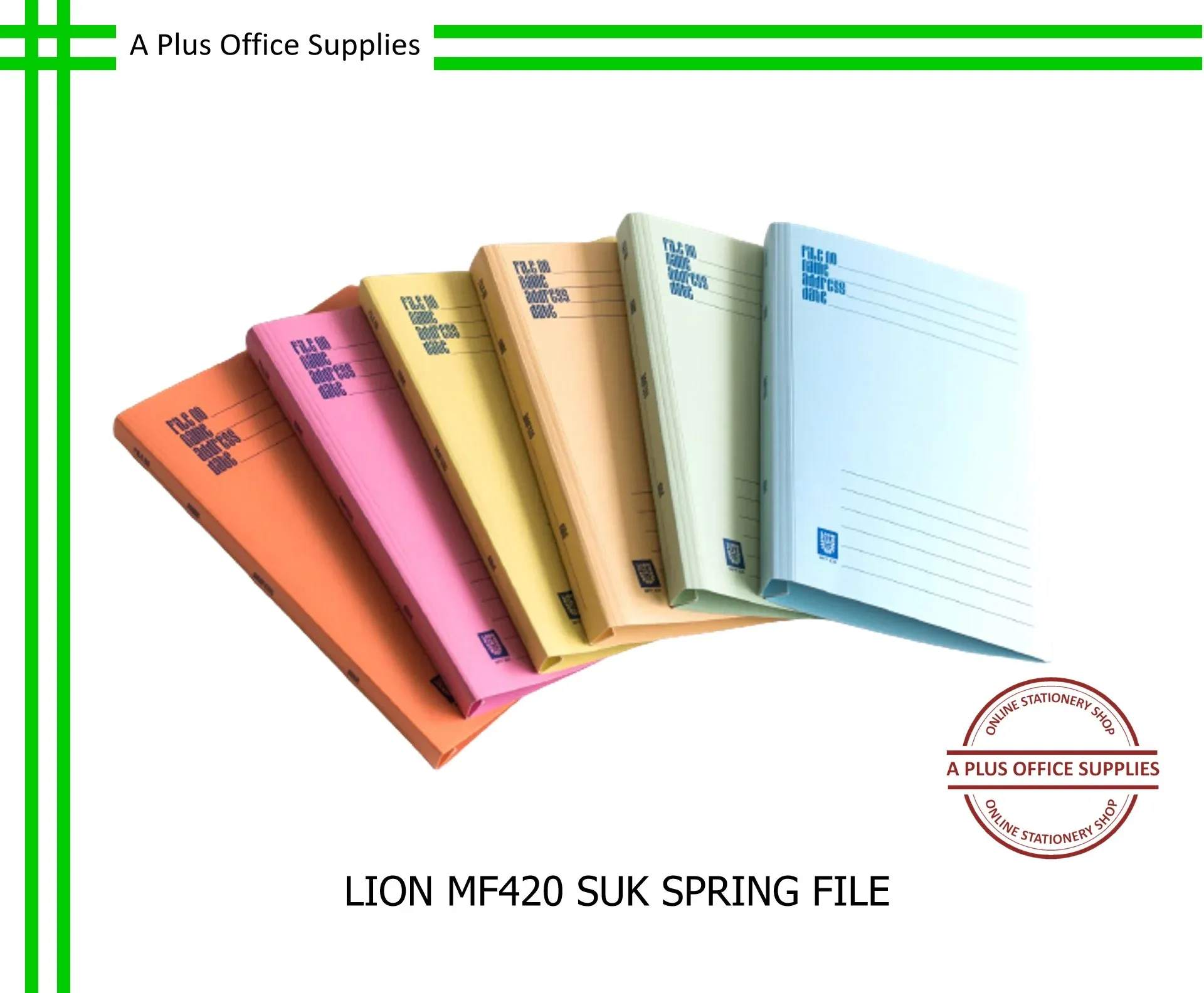 LION MF420 SUK Spring File / Fail Manila