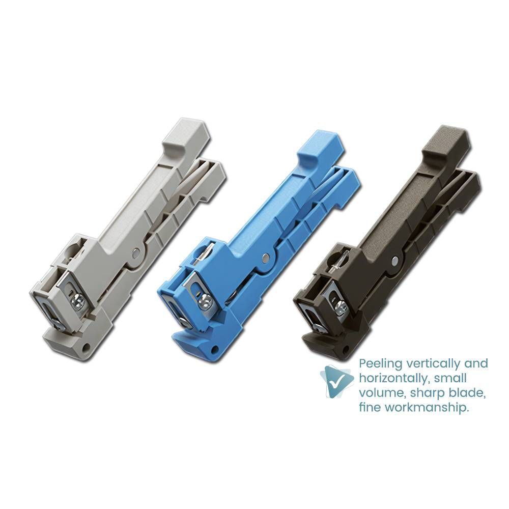 FIBER OPTIC COAXIAL CABLE STRIPPING TOOL STRIPPER 45-162 / 45-163 / 45-165