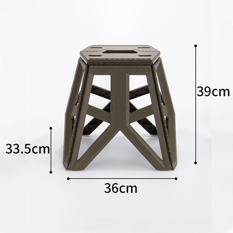 Foldable Step Stool Tall 33.5CM X 39cm X 36cm