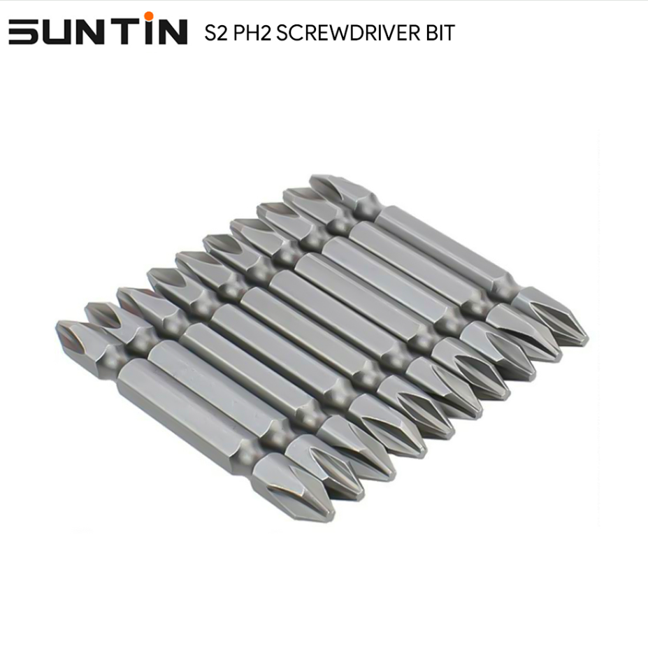 SUNTIN S2 PH2 IMPACT DOUBLE-ENDED MAGNETIC SCREWDRIVER BIT