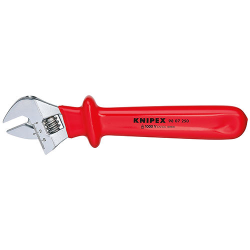 KNIPEX INSULATED ADJUSTABLE WRENCH