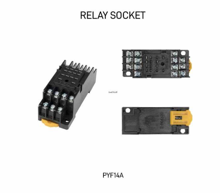 XGH PYF14A RELAY SOCKET, SCREW, 14 PINS