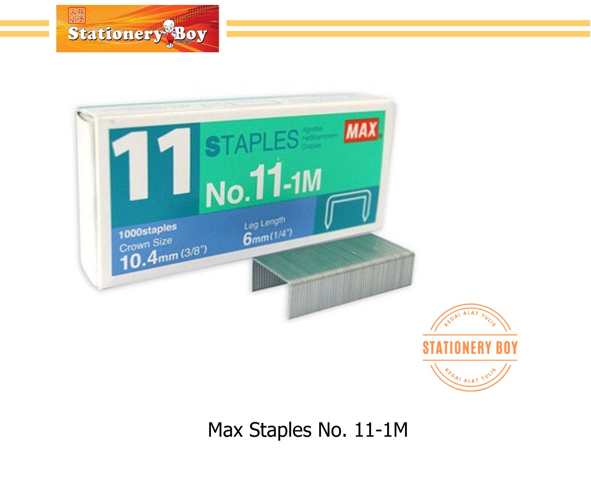 MAX 11-1M Staples / Dawai Kokot