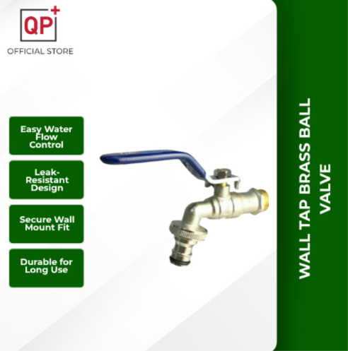 WASHING MACHINE BIB TAP WALL BIB TAP BIBCOCK VALVE GARDEN TAP 1/2" l KEPALA PAIP l 水龙头头-