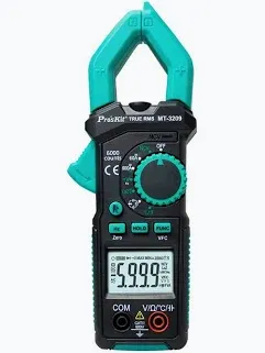 PRO’SKIT DIGITAL CLAMP METER 3 5/6 AC/DC TRUE RMS MULTIMETER MT-3209