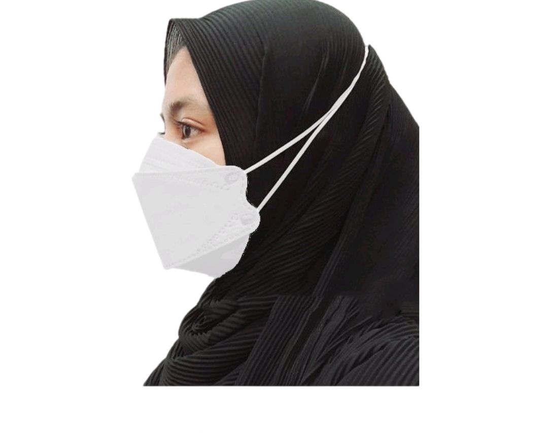 KF94 Hijab KF94 Headloop Korea 4 Layer Disposable Face Mask KF94 Pelitup Muka KF94 (10 Pcs)