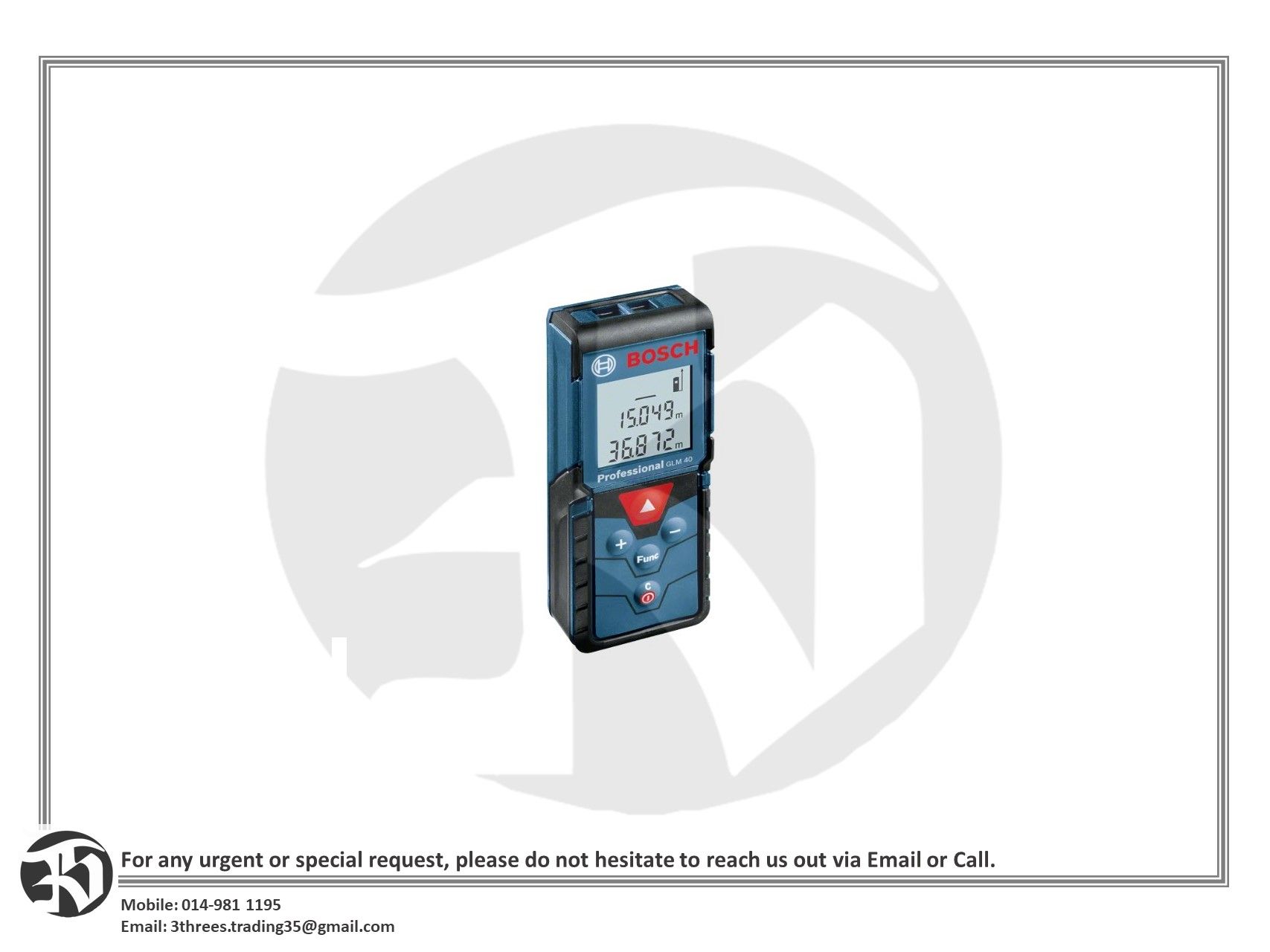 Bosch GLM 40 Professional Laser Measure