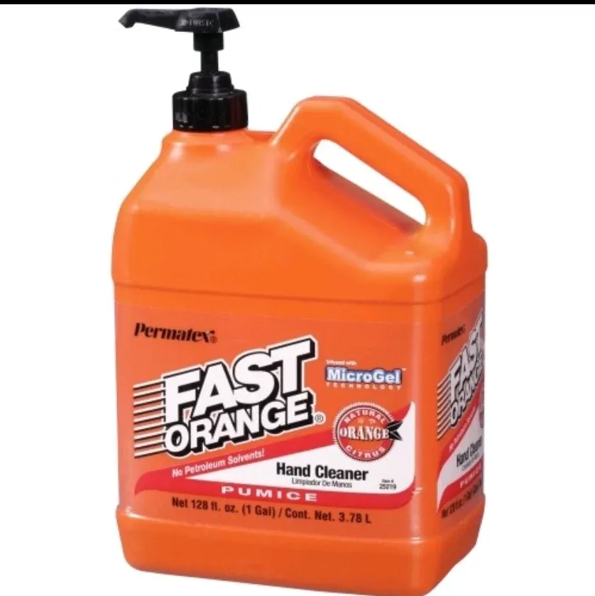 0PERMATEX Fast Orange Fine Pumice Hand Cleaner