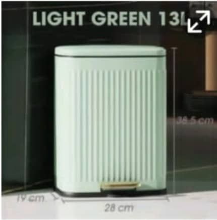 Dustbin Stainless Steel Dustbin 13L