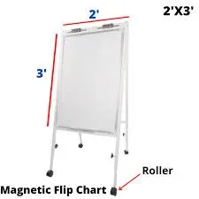 Flip Chart Board Magnetic 2X3