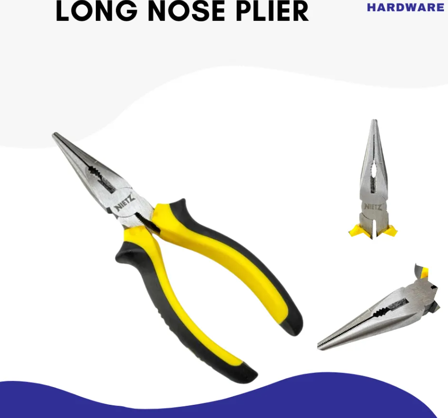 NIETZ ECO 6" NIETZ ECO LONG NOSE PLIER -6LP11306