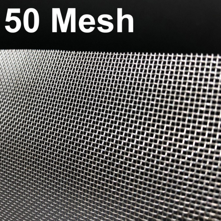 STAINLESS STEEL WIRE MESH SS 304 NETTING 50 MESH SS304