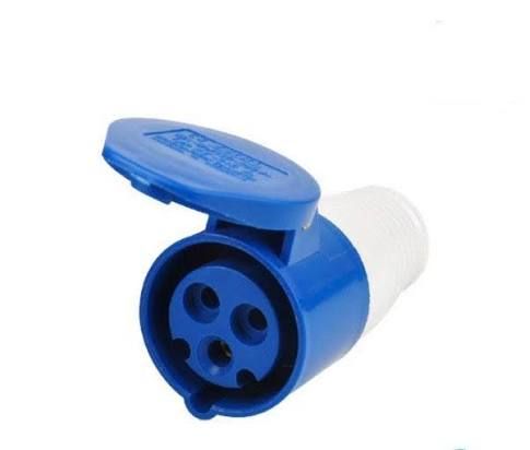 3 PIN INDUSTRIAL PLUG WALL SOCKET CONNECTOR 32AMP