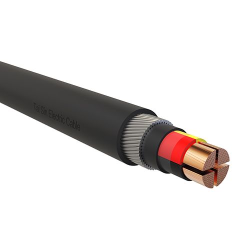 Armored *Armored Cable TYPE P2 (DC) - 4C x 95mm2 XLPE/SHF1/SWA/SHF1 (MULTICORE) [1m]