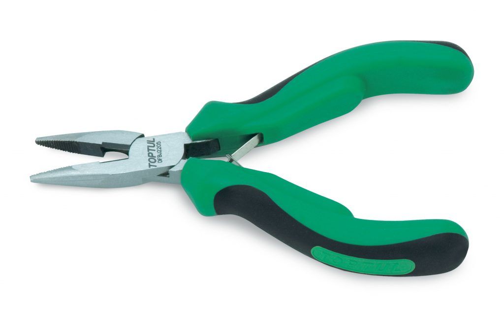 TOPTUL ELECTRONICS LONG NOSE PLIERS DFBJ2205