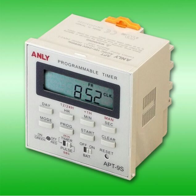 ANLY APT-9S WEEKLY PROGRAMMABLE DIGITAL TIMER (ORIGINAL) AC/DC100-240V