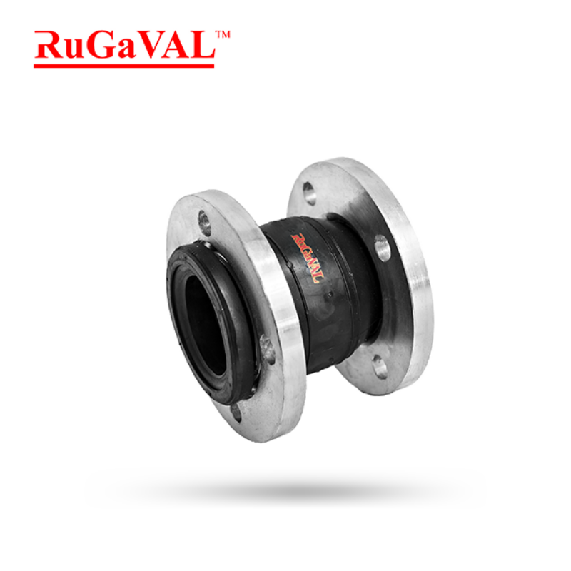 OEM Rubber Bellow, Single Sphere c/w JIS10k MS Flange, Size: 2-1/2" (DN65), Rubber Flexible Joint, Rubber Expansion Joint