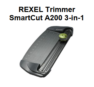 Genuine Malaysia Rexel Product - REXEL Trimmer SmartCut A200 3-in-1 2101962