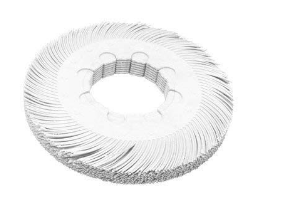 3M bristle disc tc120 without adapter 6" white (33212)