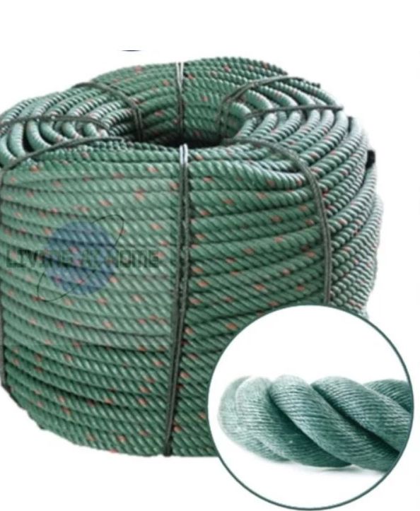 Nylon Green PE Polyethylene Rope 8mm 33m
