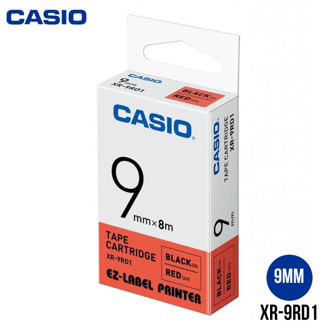 Others *CASIO EZ-LABEL TAPE 9MM RED