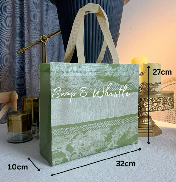 *Non-Woven Tote Bag Reuseable Party Packaging EB-CD-OLIVE