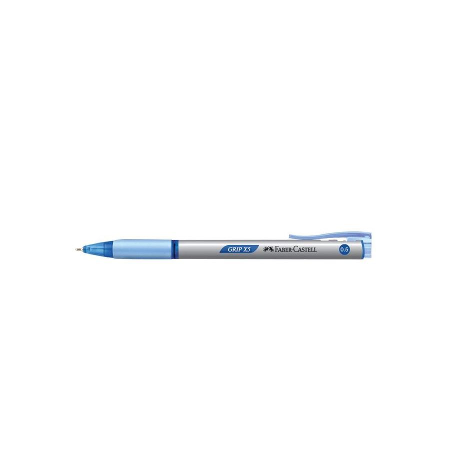 FABER CASTELL 40 GRIP X5(0.5) BLUE (40PCS/DRUM)