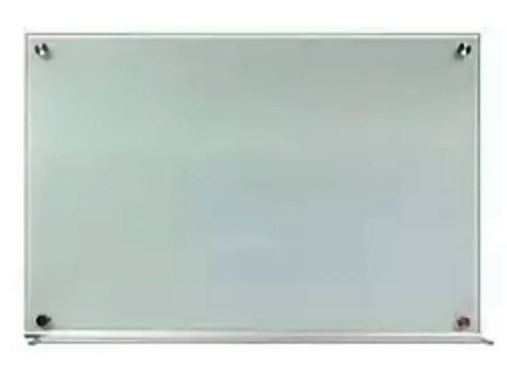 Frameless Tempered Magnetic Glass Board Size : 4' (H) x 5' (W)