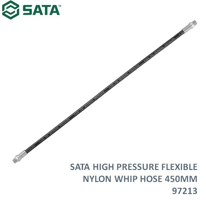 Sata HIGH PRESSURE FLEXIBLE NYLON HOSE 450MM