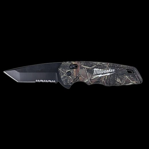 MILWAUKEE FASTBACK™ Camo Spring Assisted Folding Knife