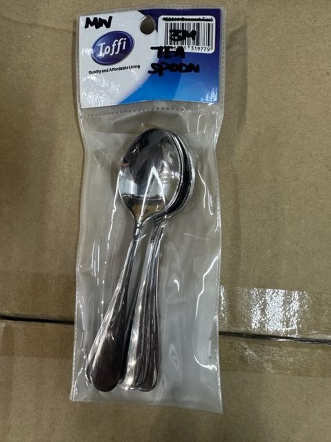 Toffi Tea Spoon Stainless Steel 6pcs (For Event)