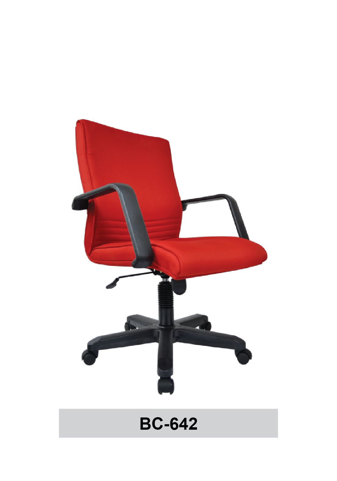 Mercury BC-642 ERGONOMIC LOW BACK OFFICE CHAIR - PU LEATHER / Mercury / OFFICE CHAIR / LOW BACK CHAIR / ERGONOMIC OFFICE CHAIR / PU LEATHER CHAIR / ERGONOMIC CHAIR / BC-642 / CHAIR