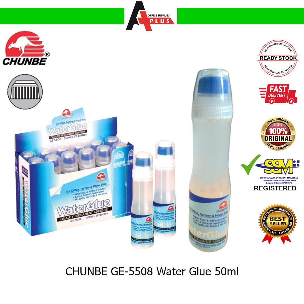 CHUNBE Water Glue GE5508 50ml / Gam Cecair