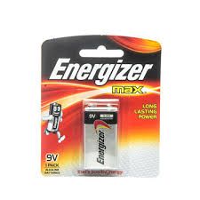 ENERGIZER ALKALINE BATTERY 9V (1PCS)