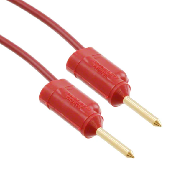 Fluke PATCH P-24-2 Pin Tip Plug Patch Cord (red)