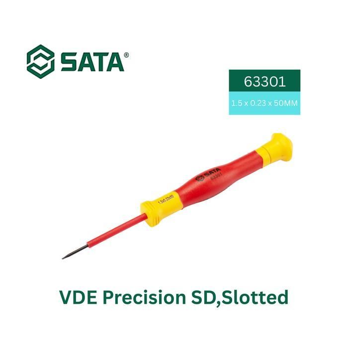 Sata VDE PRECISION SD, SLOTTED 1.5*0.23*50mm
