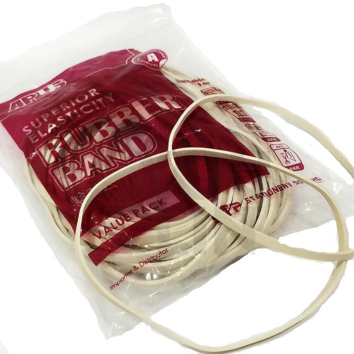 RUBBER BAND WHITE 8" 200GM (PAKET)