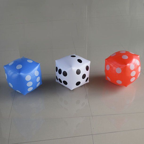 Inflatable 30cmX30cm Big Dice Fun Large