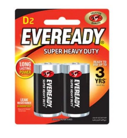 EVEREADY D BATTERY (2PCS / PACK)