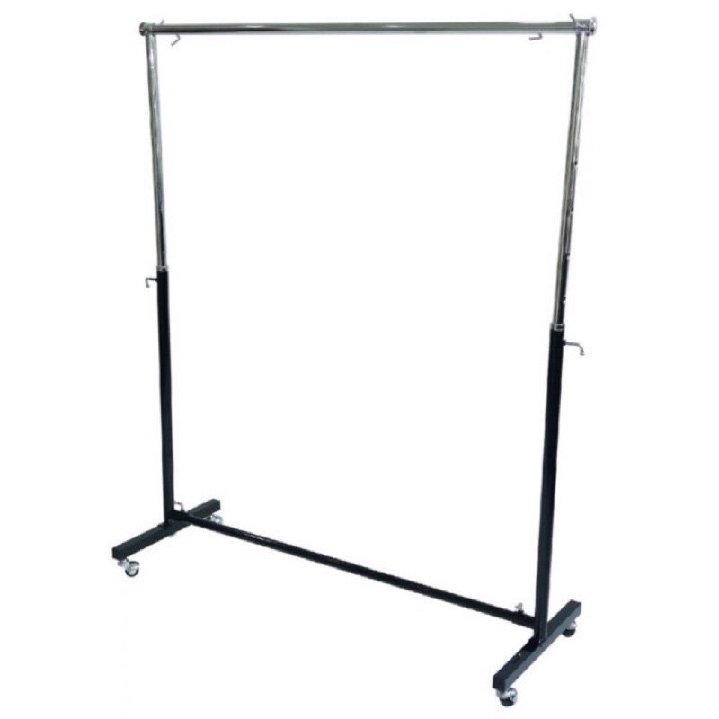Clothes Rack Heavy Duty Single T Stand - Round Bar (10081//1layer) EXTRA HIGH (Beroda)